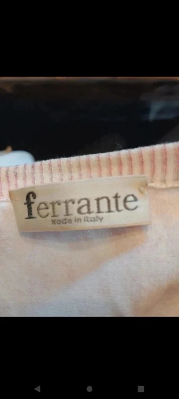 Conjunto de colete+tank top rosa e azul Ferrante made in italy T40 – photo 9